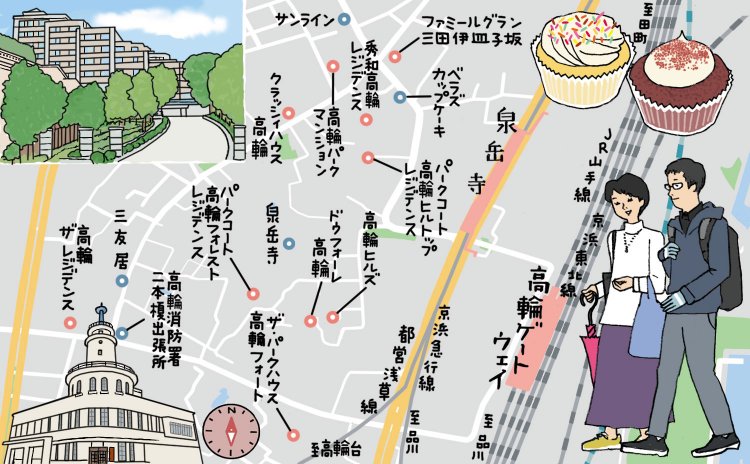 ぶらりマンション巡り 泉岳寺