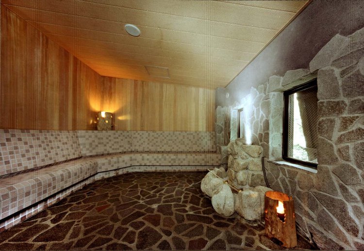 源泉蒸し風は、48度設定だからサウナが苦手な人でも利用しやすい。