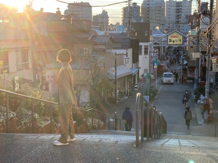 「夕焼けがきれいね」