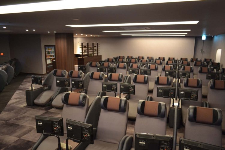 湯上がりにはのんびりと過ごそう。