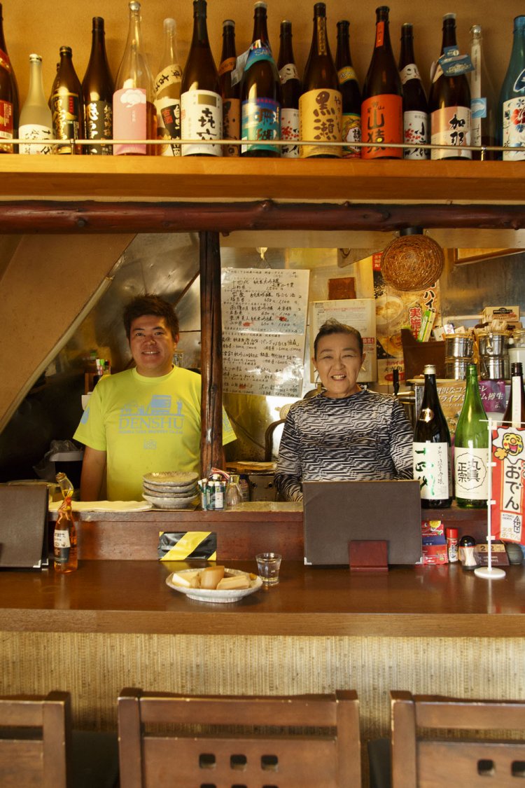 平田さん親子。