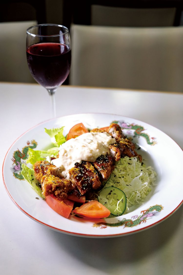 バジルカツ700円。