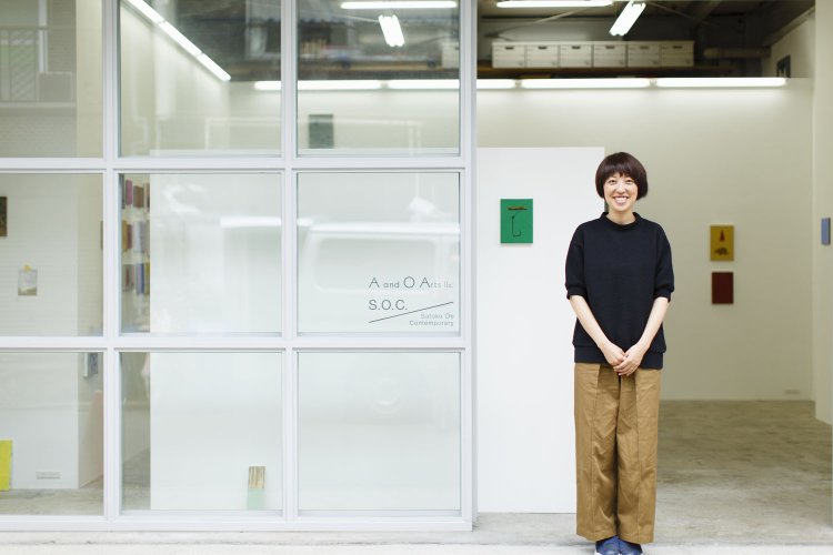 大柄さんは、丸八倉庫に入っていたギャラリーコンプレックスに約10年間勤務し、独立。2016年2月に当ギャラリーをオープンした。