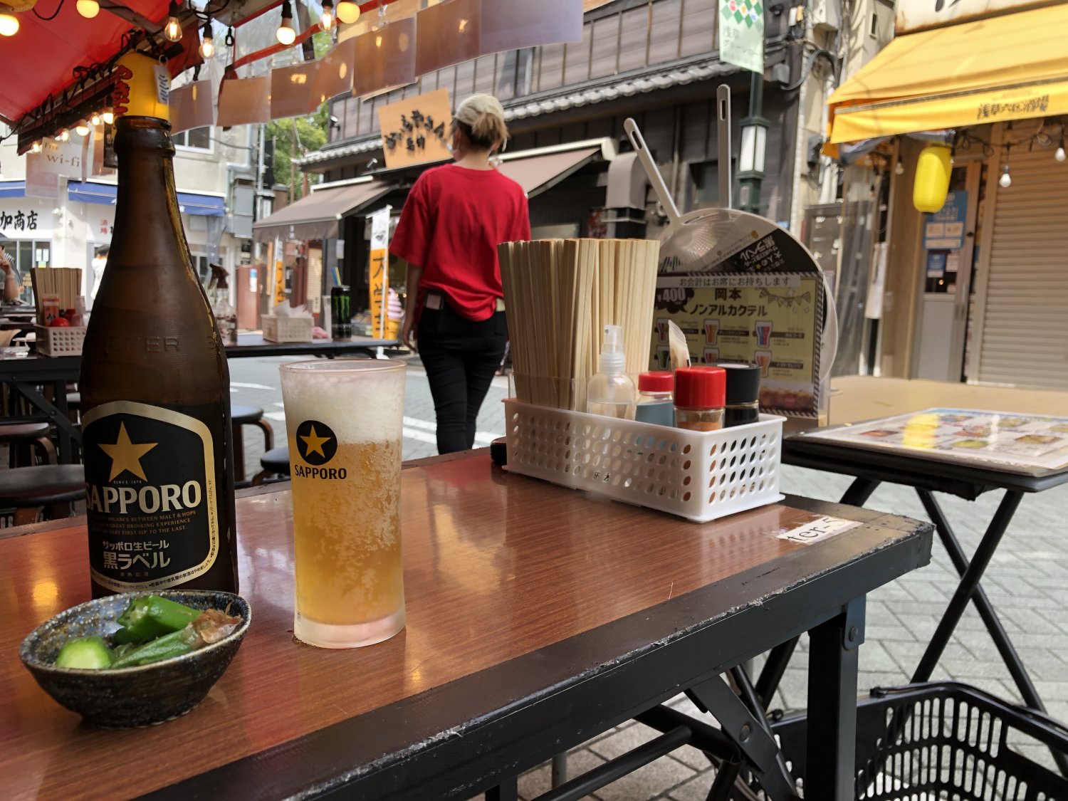 浅草寺西側の「ホッピー通り」は、昭和感あふれる場所として人気なのだが……。