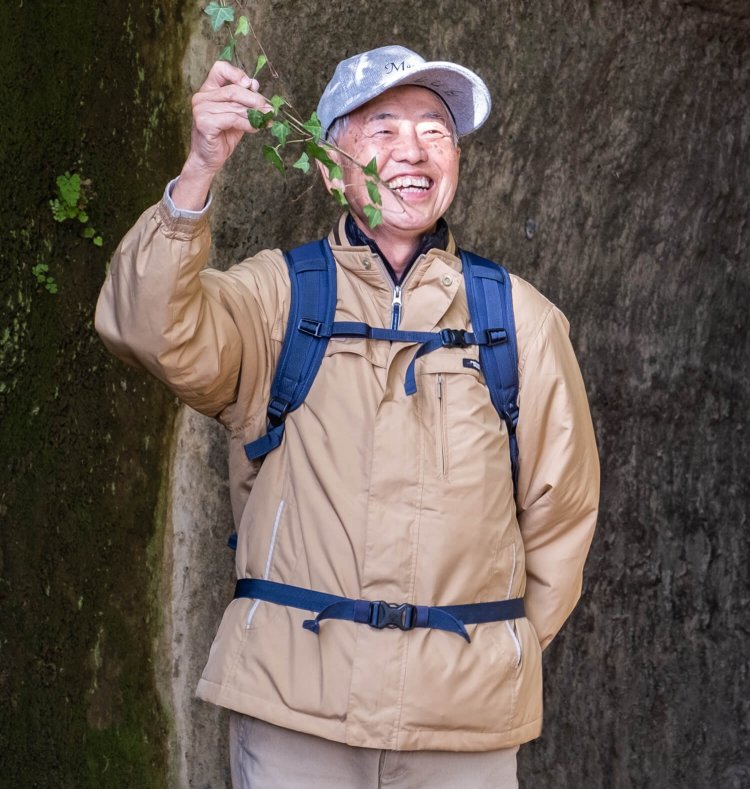 “散歩の達人”高久さん。