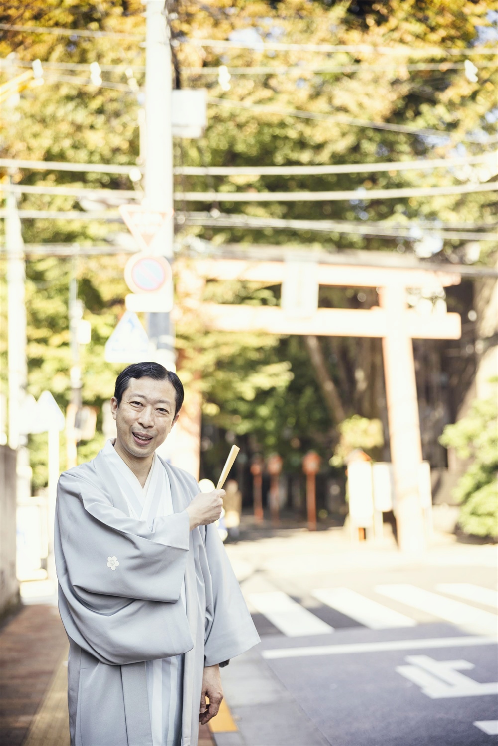 「今年の神楽坂落語まつりは、奇跡的に赤城神社さんで開催できたんですよ！」