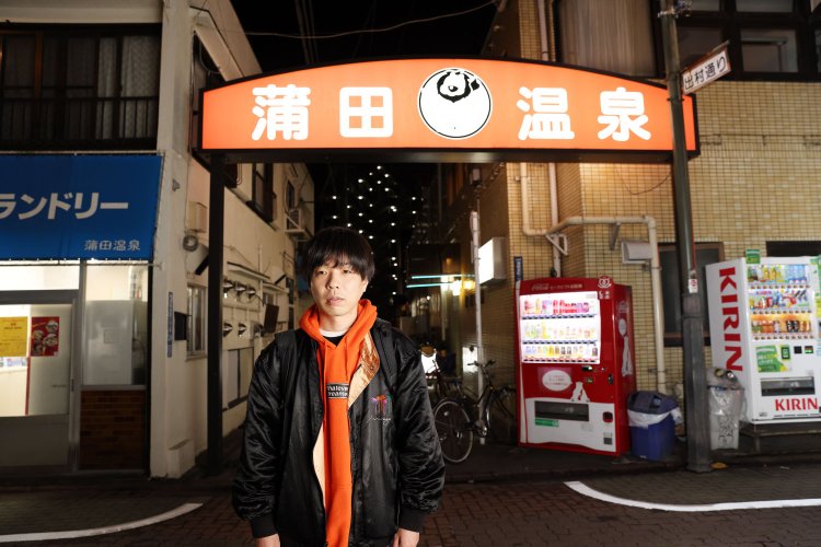 お気に入り『蒲田温泉』にて。ここの宴会場もワールドカップ向き？