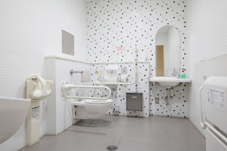 多機能トイレ。