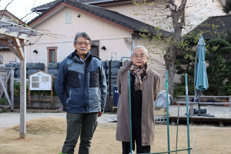 左から、てらたまの牛久光次さん、小川剛さん。