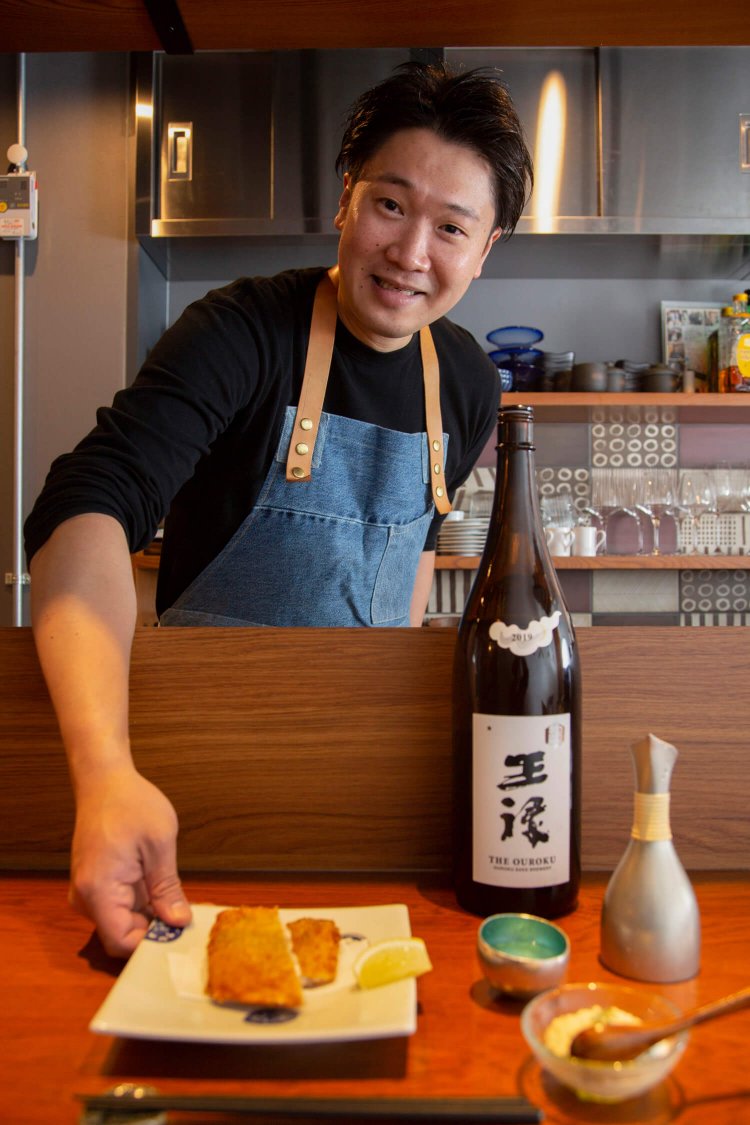 店主の林さん。2021年4月に独立オープン。