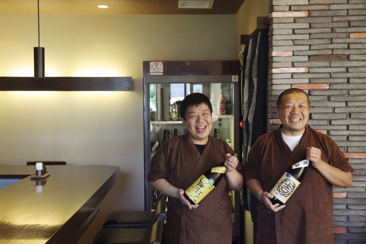 新保兄弟のお気に入りは福井の「舞美人」と茨城の「結」。