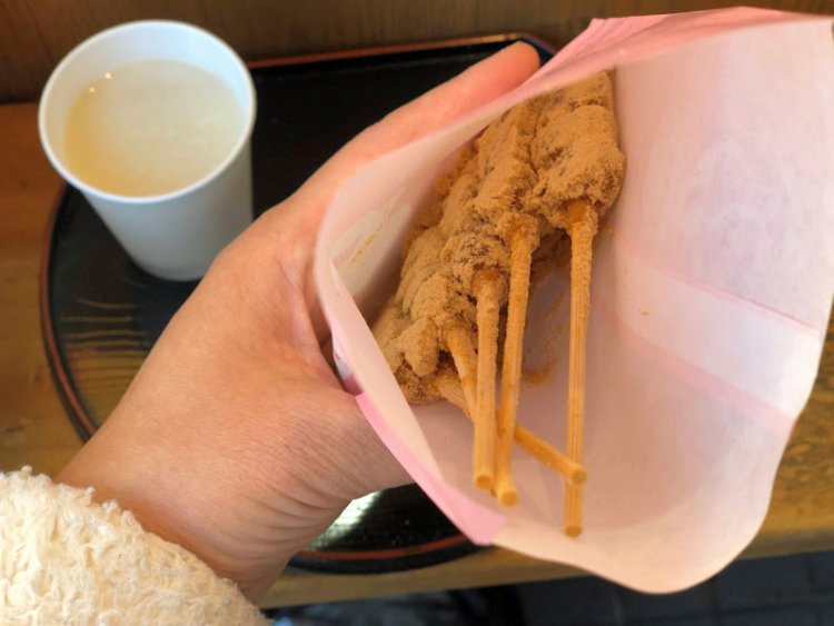 食べやすい大きさのきびだんごだ。