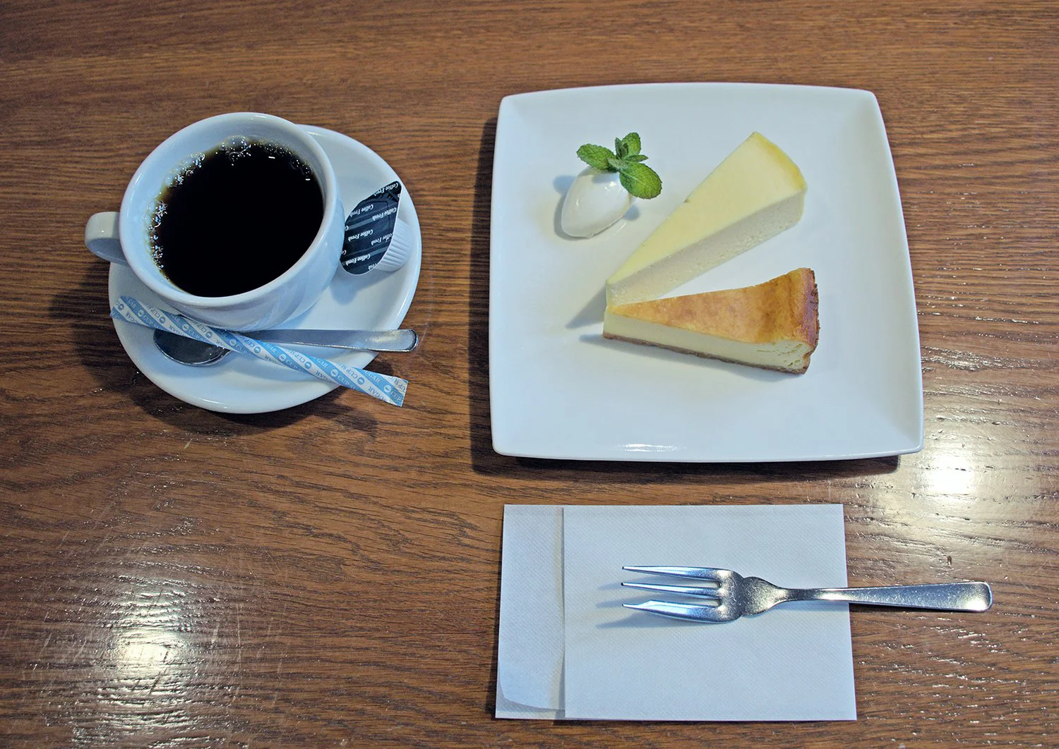 西船橋駅南口 Cue S Cafe で銀座名店のコーヒーと自家製2種盛りチーズケーキを楽しむ さんたつ By 散歩の達人