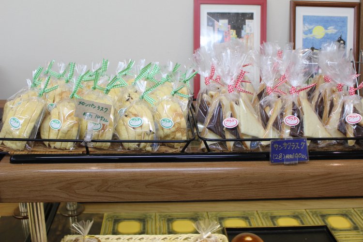 たくさんの種類があるラスク。