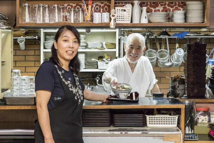 淳子さんと滋さん。