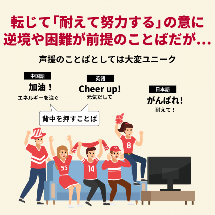 4コマことば図鑑 がんばる