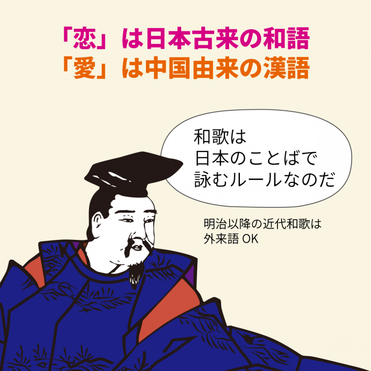 4コマことば図鑑　恋・愛