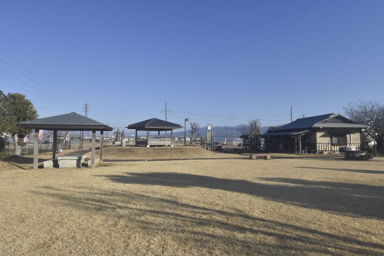 現在は小さな歴史公園となっている。