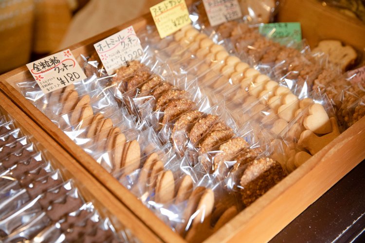 クッキーも豊富。