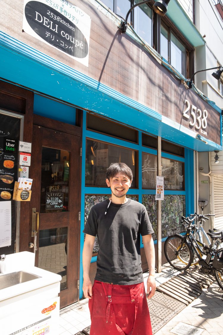 「デリは冷めてもおいしいです！」と社長の富井真介さん。