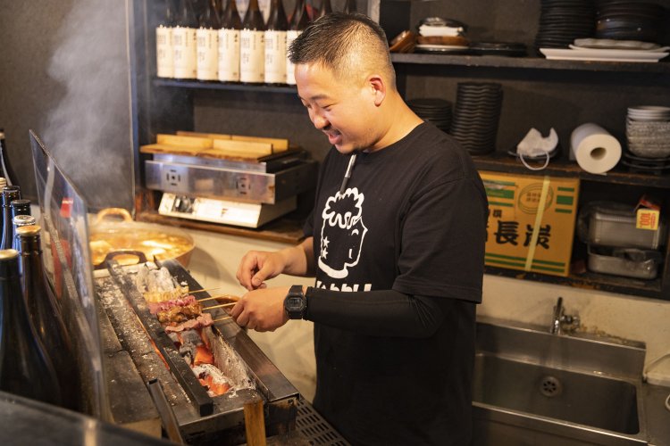 大衆酒場好きという店長。