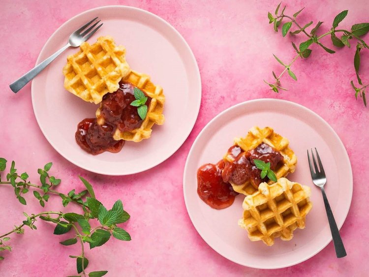 料理写真の構図スタイリング例