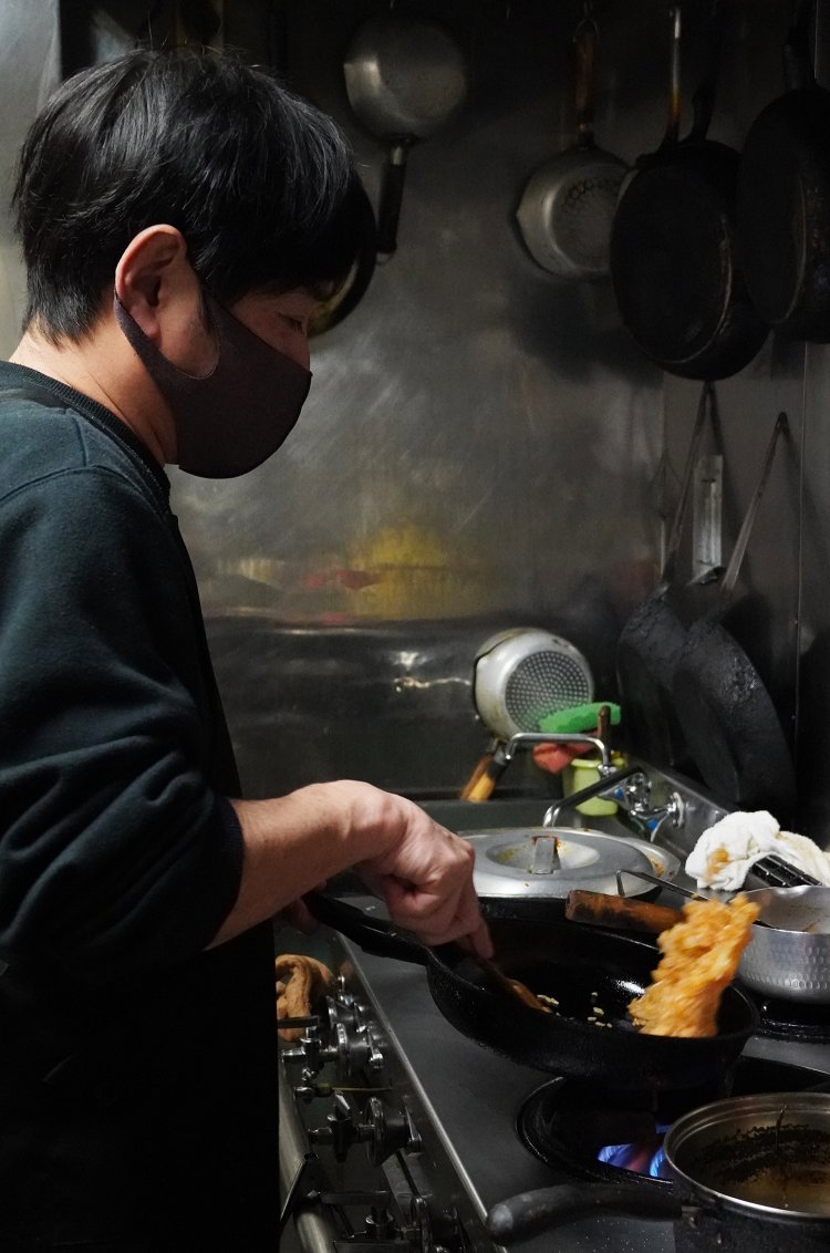 リズミカルに踊るケチャップライス。