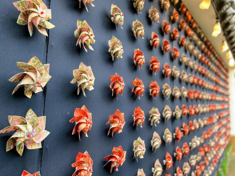 これだけの数の風車、まさに圧巻だ。