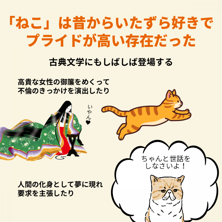 4コマことば図鑑　猫