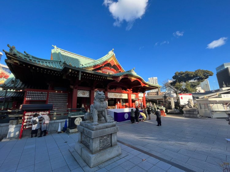 神田明神の社殿は「登録有形文化財」だ。