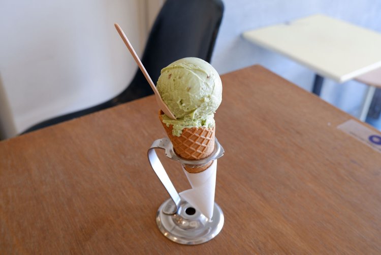 アイスクリーム（シングル）450円。