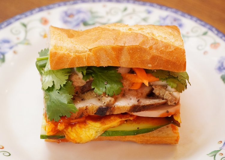 4つに切り分けてもらった。