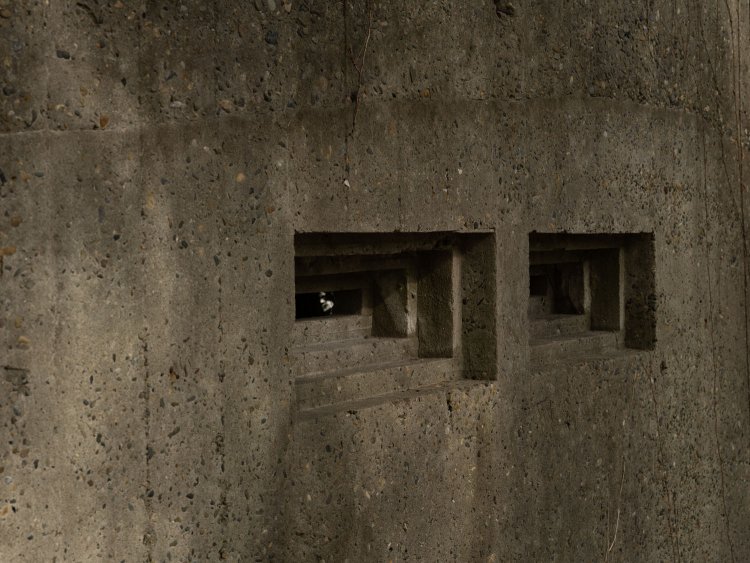 コンクリートは分厚い。