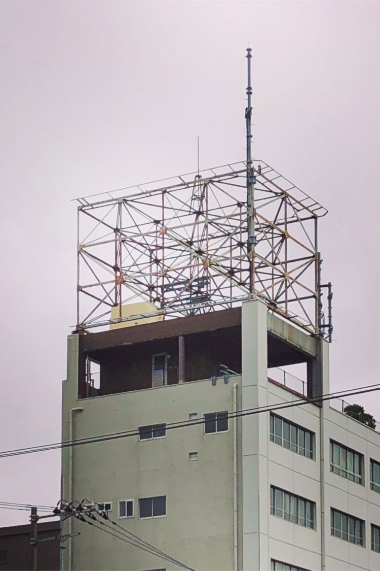 Skelton on the top《突端の骨格》