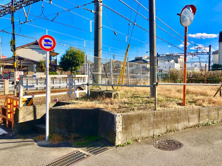 最初に気になった残余地の、その後の姿。