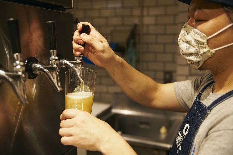 常時5～6タップあり、うち1種はうちゅうブルーイング。