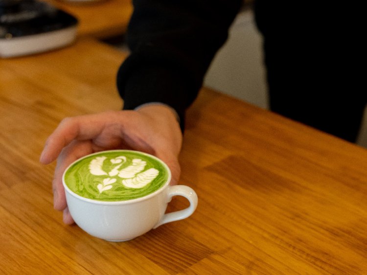 【Re:leaf Record】抹茶ラテアート