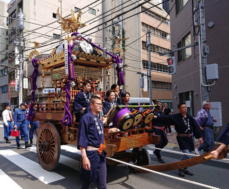大祭山車　写真