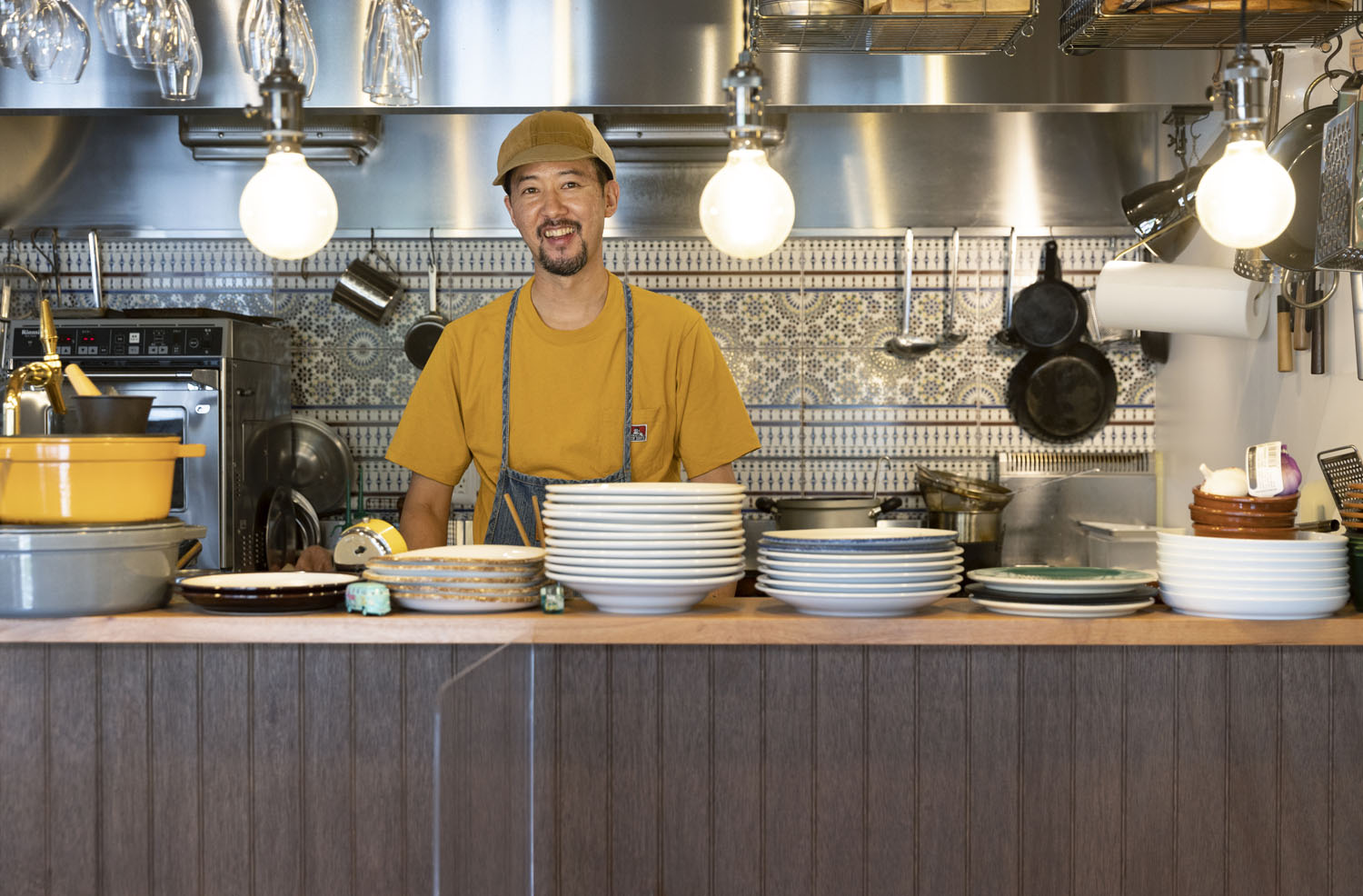 20代前半の頃に世界一周をした野澤さん。海外の料理店で働いたことも。