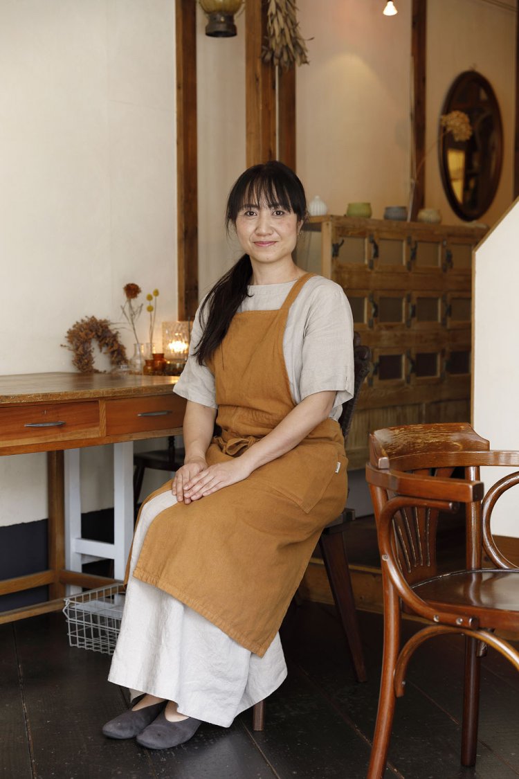 店主のyokoさん。