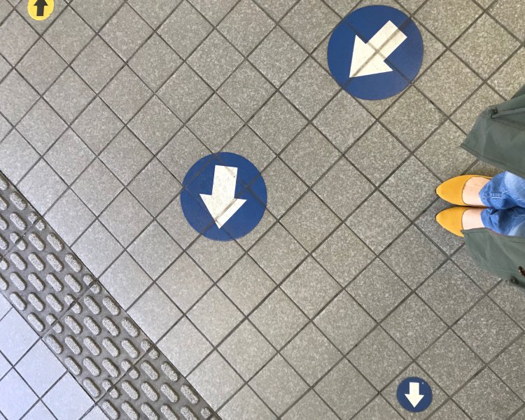 はじめて「かわいい」と目に留まった矢印。