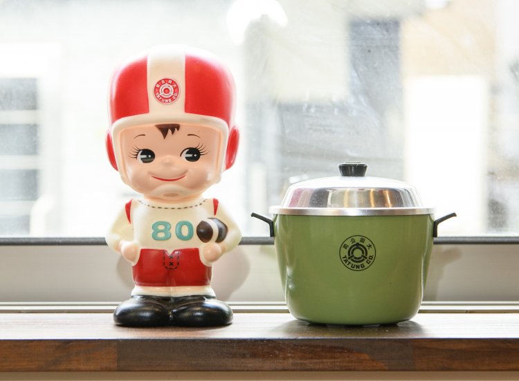  大同電鍋のミニチュアとマスコットキャラが台湾人の心をくすぐる。