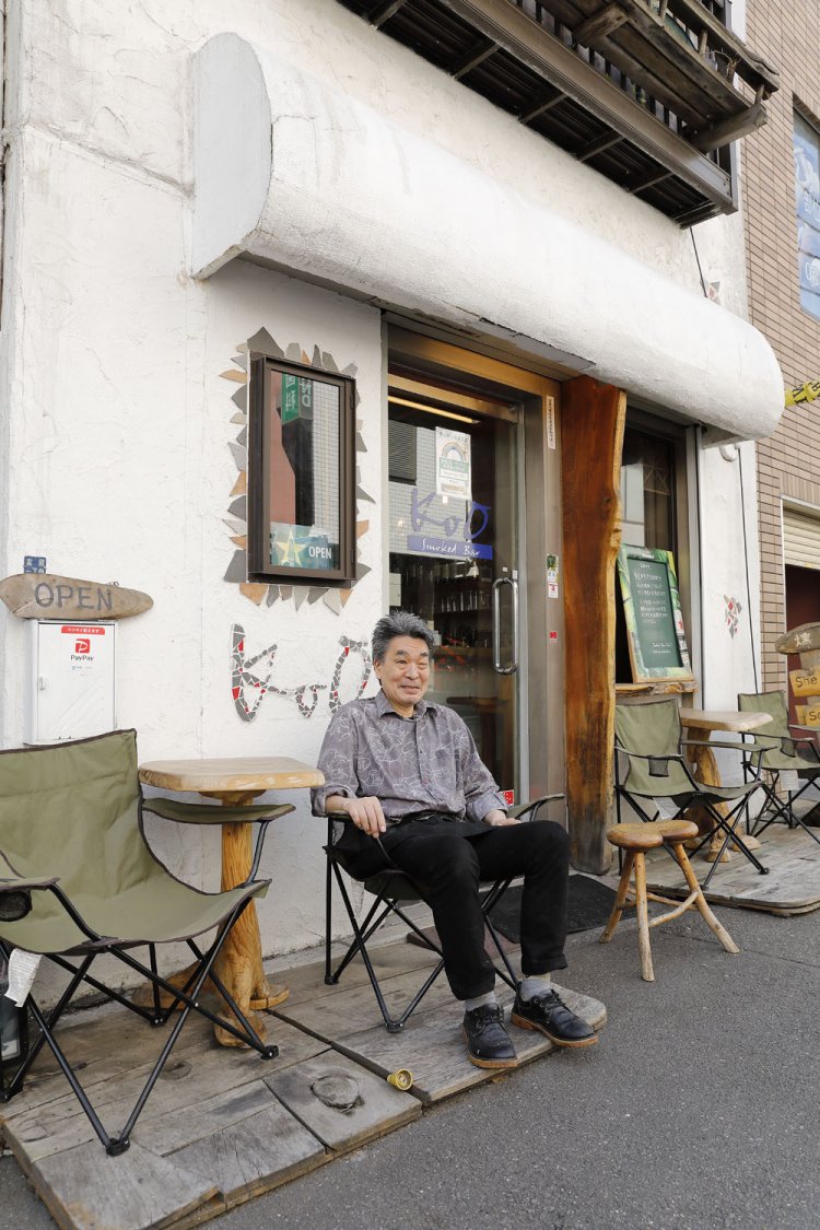 ｢テラス席の遮光テントはこれから張ります｣と小川さん。