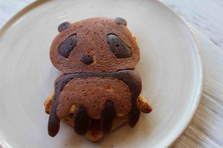 特製パンダの和風パンケーキ（非売品）