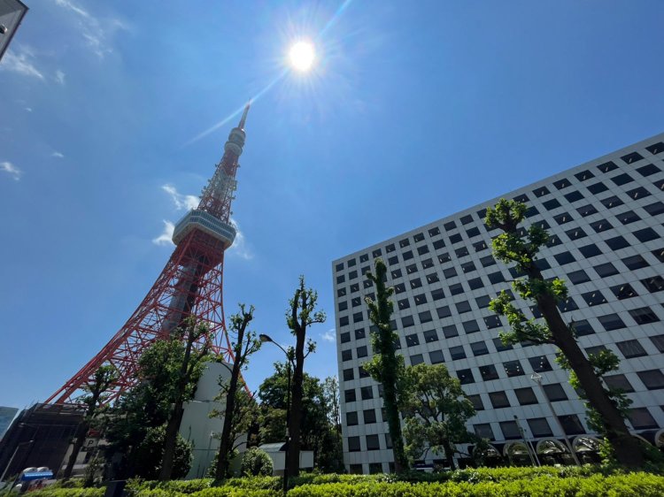 あっという間に東京タワーに着いた。