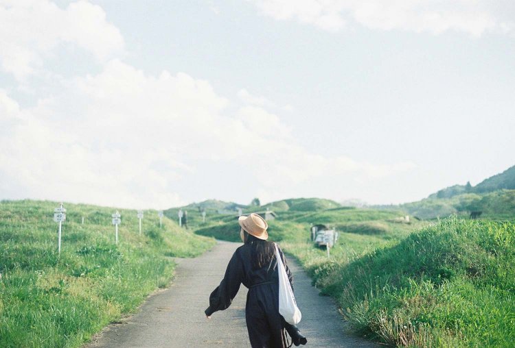 姨捨の棚田 / Contax Aria / Kodak portra 400
