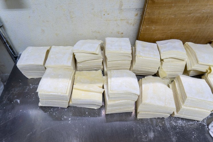 ワンタンの皮ももっちり。