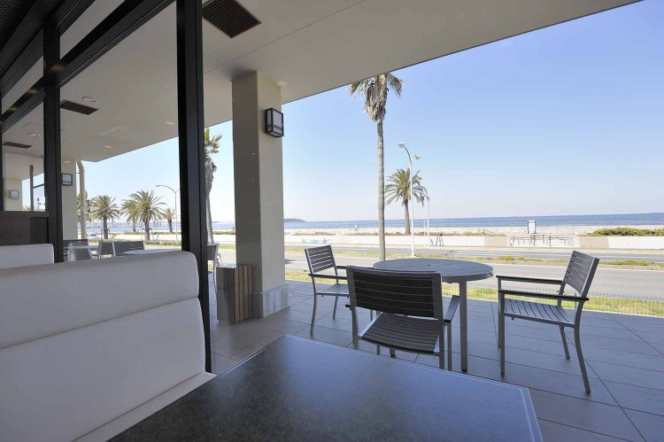 荷物を気にせず思い切り走ることができる。