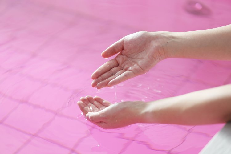 「化粧水風呂」はミネラル・カルシウム・マグネシウムが豊富に含まれる。