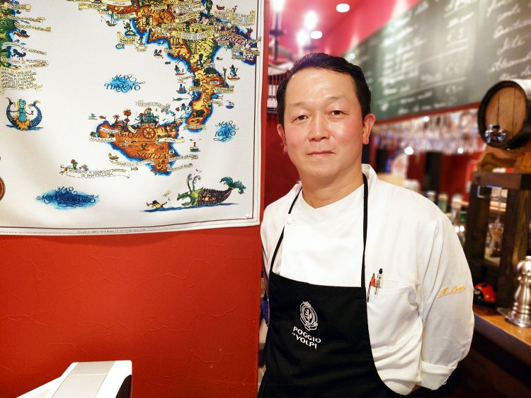 「料理は相手がいて楽しい。食べてくれる人がいるから作るんです」と、シェフの二瓶亮太さん。